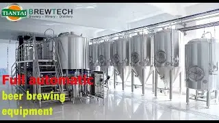 Beer brewing equipment review(1000L 3 vessel brewery system)- Tiantai Brewtech