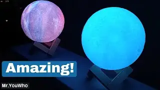 Moon Lamp Review & Unboxing