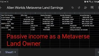 Alien Worlds Metaverse Land Guide DTAL Earnings