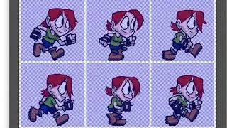 simple Sprite sheet to a animation video using  html,css