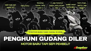 Motor Baru Tapi Sepi Pembeli?  6 Motor yang Gagal di Pasar Indonesia, Mengapa?