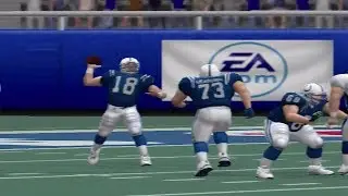 Madden PS2 Franchise 2001 Divisonal Playoffs Colts Broncos
