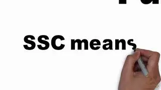 Full form of SSC