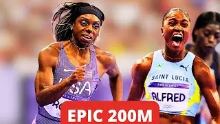 Brittany Brown JUST DROPS The HAMMER On Julien Alfred, And This Is Ugly! || Track And Field 2025