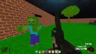 LABYRINTH MINECRAFT ZOMBIES! | BO3 Custom Map with Weapon & Perk Mods