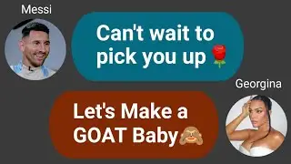 If Messi & Georgina Had a Valentine Night