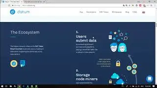 ICO Review - DATUM Project - Import features and ecosystem of DATUM Project ( Part 2)