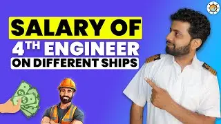 What is the salary of a 4th Engineer on different ships? |MEO CLASS 4
