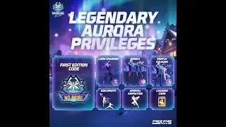 Legendary Aurora Bundle 🥹6000 diamonds RIP 🥹 FreeFire🔥😈 Telugu 🤩