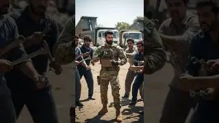 🇵🇰Pakistani Soldier vs Dumper Mafia: The Brave Rescue You Must See #pakistan #army #shorts