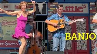 Fast Bluegrass Buckdance - Miss Moonshine & Wiseman Brothers - Chomp and Stomp main stage 2024