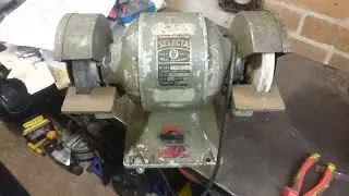 Elliott Selecta Bench Grinder Restoration Part 1: Teardown and Assessment