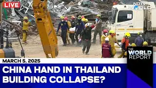 China Hand in Thailand Building Collapse? | Trump threatens Iran | Russia Drone Attack