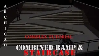 Blended Staircase and Ramp, #ArchiCAD tip
