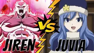 [MUGEN VERSUS] Jiren (Dragon Ball) VS Juvia Lockser (Fairy Tail)