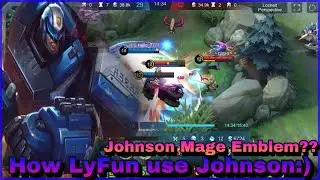 THIS IS HOW LYFUN USE JOHNSON!! JOHNSON INSANE NITRO DRIVING! JOHNSON GAMEPLAY 2021 BY LYFUN - JS ML