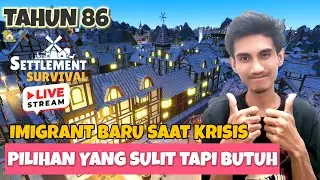 🏡 AE Tips Menambahkan Warga Saat Krisis Makanan - Settlement Survival Indonesia Tahun 86