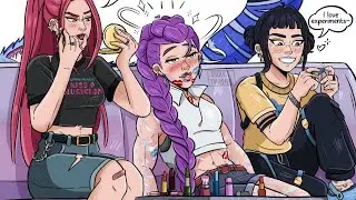Fun Experiments! KPop Demon Hunters Comic Dub