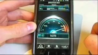 Samsung Galaxy S plus i9001 Speedtest.net