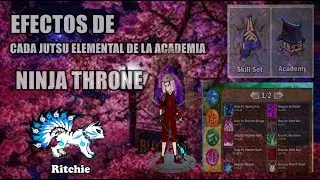 Jutsus De La Academia Efectos - Ninja Throne #06