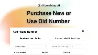 How to Buy New or Use Old Phone Numbers & Connect to Inbound + Outbound Agents