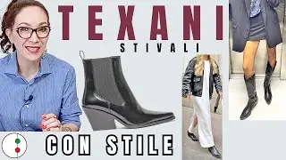 STIVALI TEXANI DA AVERE PER ESSERE ALLA MODA, outfit Inverno 2025 | Patoo74