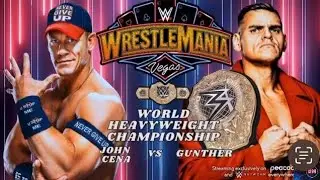 JOHN CENA VS GUNTHER EXTREME RULES MATCH #video #wwe