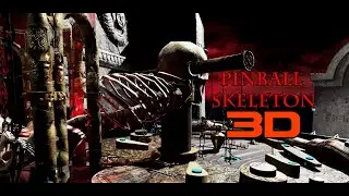 PINBALL SKELETON 3D