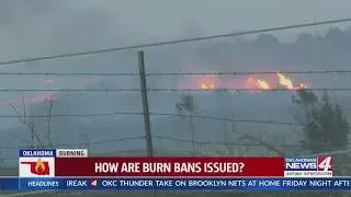 Fire danger continues in Oklahoma Thursday
