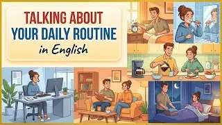 100 Daily Routine Sentences in English | Daily English Conversation Practice | English Podcast