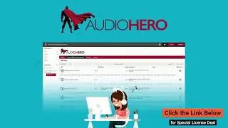 Access 250K+ premium music tracks and sound effects with AudioHero