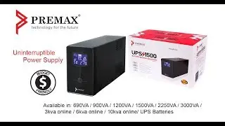 Good Quality and Budget Friendly Premax UPS from 690VA to 10KVA