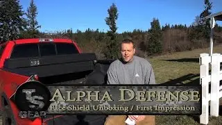 Alpha Defense Face Shield Unboxing / First Impressions