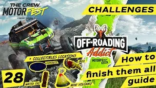The Crew: Motorfest | Off-roading Addict | CHALLENGES | How to complete all of the challenges easily