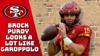 Brock Purdy looks like Jimmy Garoppolo, Nick Zakelj, 49ers in Mexico and more