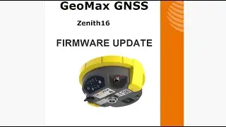 Firmware update Geomax Zenith 16 og Zenith 40