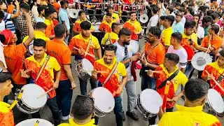 Fort Cha Raja Aagman Sohala 2024 |Maitri Beats ची कडक सुरुवात | Mumbai Ganpati Aagman 2024 |