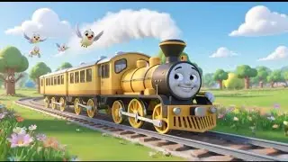 The wheels On The Train Go Round And Round | @ Kids Masti Zone Nursery Rhyme | Kids Song