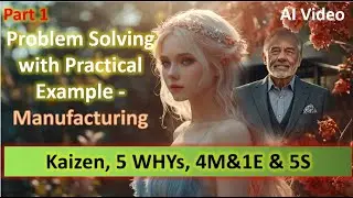 Manufacturing Problem Solving with Practical Example Part 1| 5 WHY |Improving Workstation Efficiency