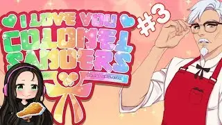 Tentacles vs. Mashed Potatoes! - I love you, Colonel Sanders! KFC Dating Sim | Let's Play #3
