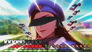 Playing overwatch 2 blindfolded