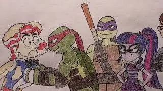 Equestria Ninja Girls Good Morning
