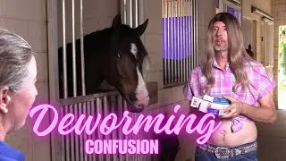 Horse Girl Goes to the Vet: Deworming Advice