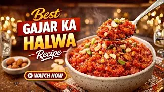Easy & Rich Gajar Halwa Recipe | Winter Special Indian Dessert 😋