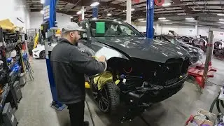 Snow and ice keeps Hartford auto body shop's work on the rise