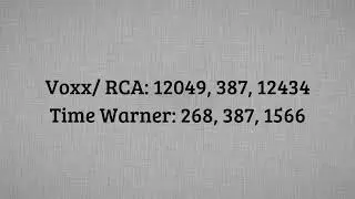 TCL Roku TV Remote Codes