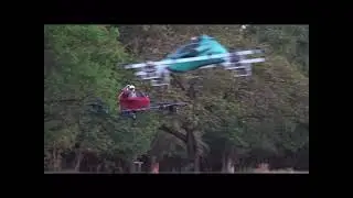Worlds First Manned Drone Racing