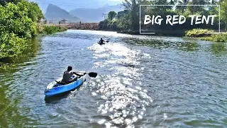 Kayaking & Camping Outdoors | Big red Tent Mumbai