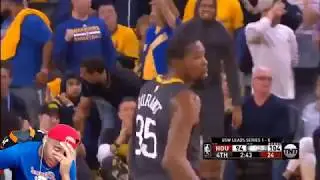 LET ME SAY IT LOUDER, IT'S OVER | Warriors vs Rockets Game 2 2019