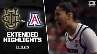UC Irvine vs. Arizona Extended Highlights | 2025-25 Big 12 Women's Basketball